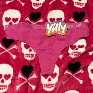 YITTY Vibrant Pink Thong